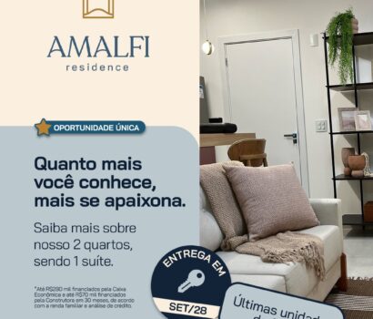 Oportunidade no Granbery: Amalfi Residence atinge 58% das unidades vendidas antes do início das obras – Últimas unidades de frente!